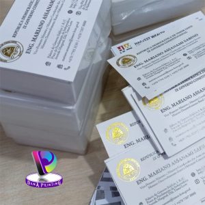 Cetak Kartu Nama Poly Emas Garuda Eksekutif